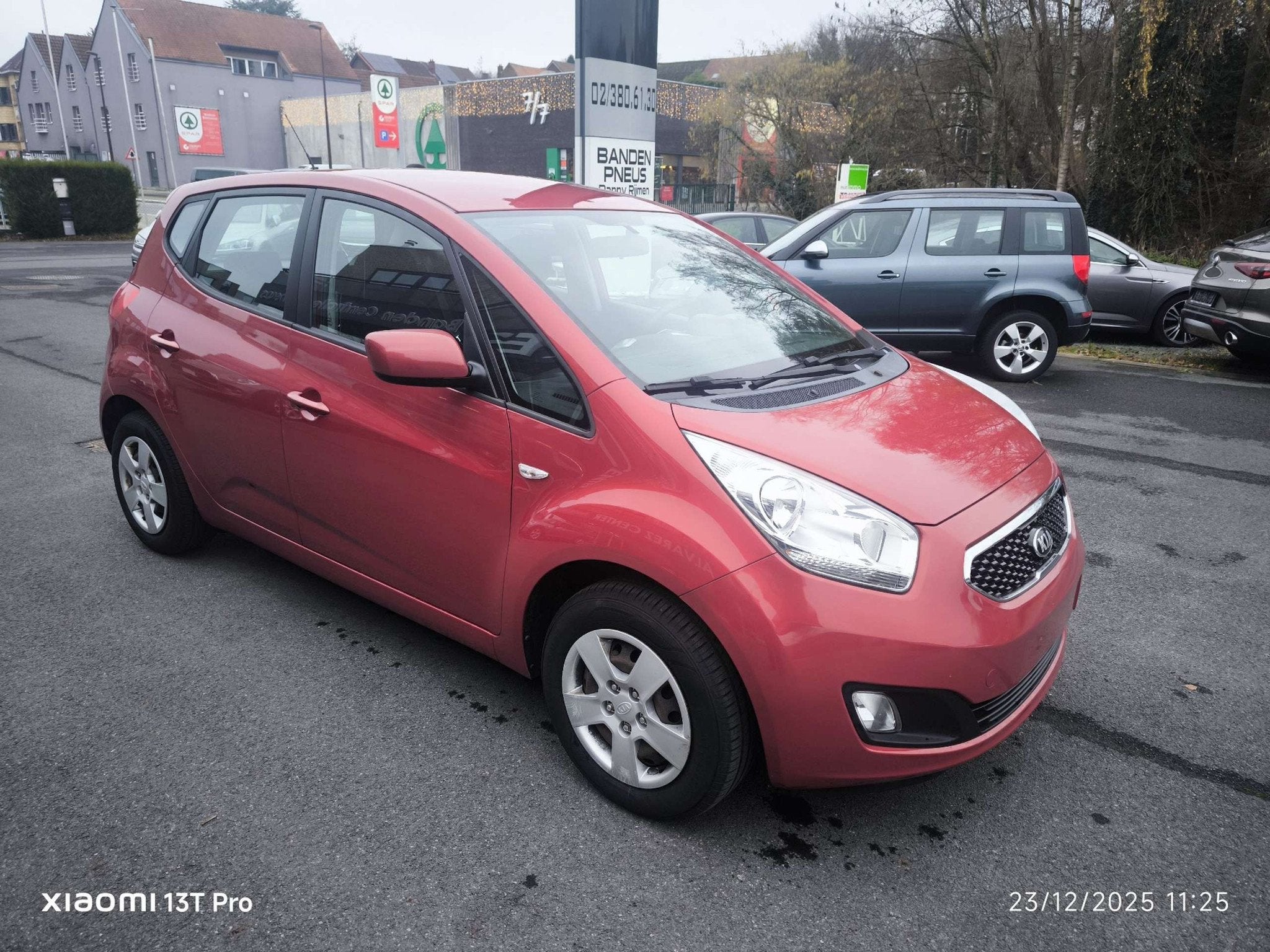 Kia Venga 1.4 90 ch Active (bj 2013), Auto's, Voorwielaandrijving, Euro 5, Stof, Elektrische buitenspiegels