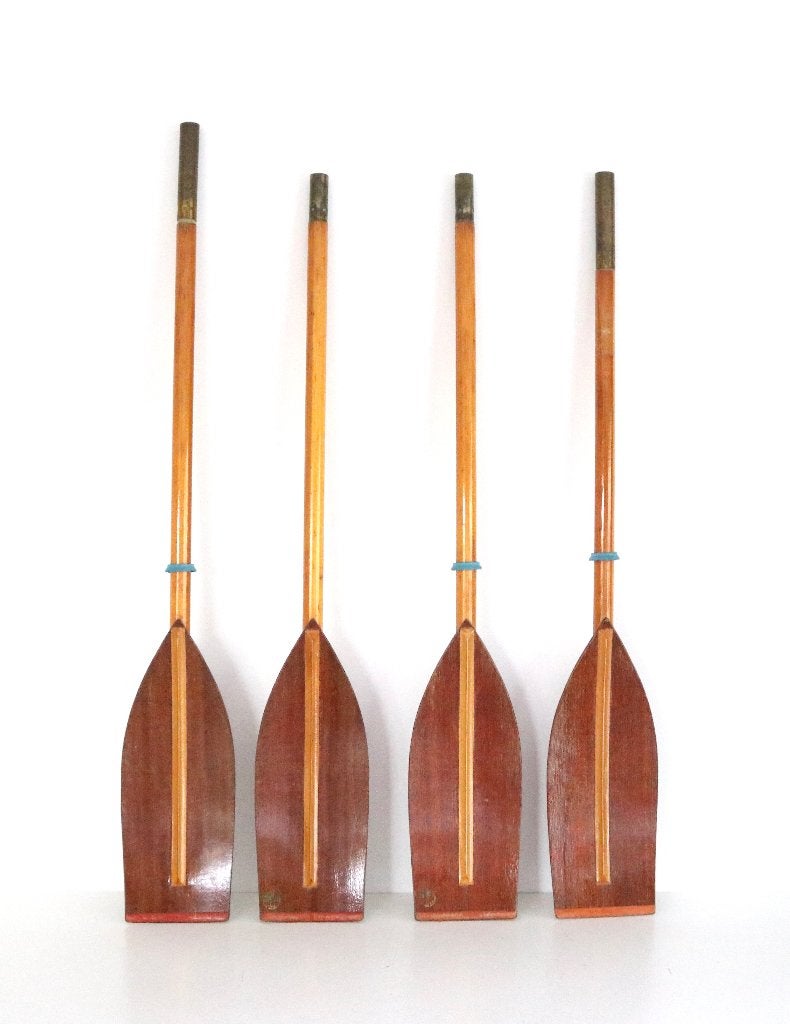Vintage Roeispanen - Oude Peddels - Mancave Deco, Antiek en Kunst, Ophalen