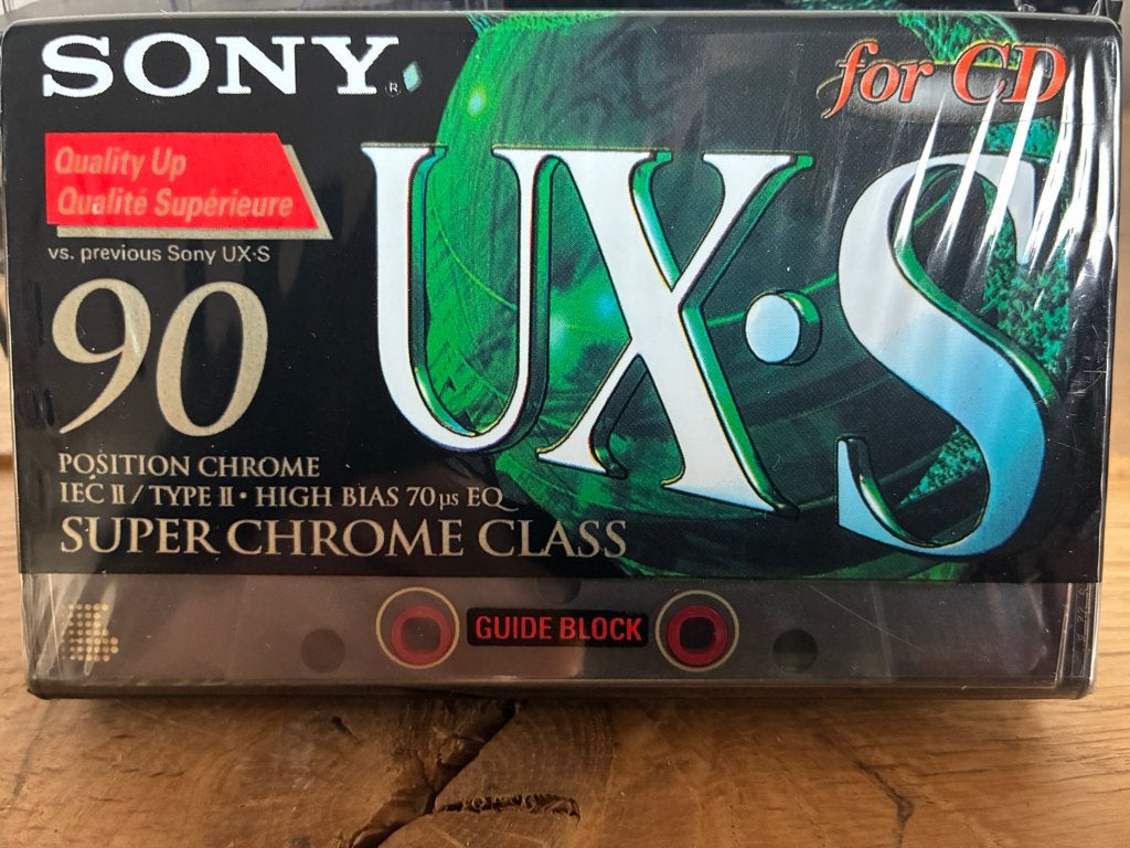 9X Sony - Super Chrome Class - Cassettes, Audio, Tv en Foto, Ophalen, Sony