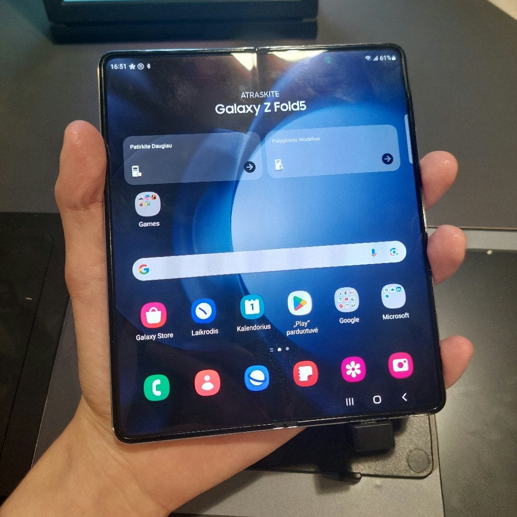 Samsung Z Fold 5 512GB Zwart, Telecommunicatie, Mobiele telefoons | Samsung, Ophalen, Gebruikt, Zwart, Touchscreen