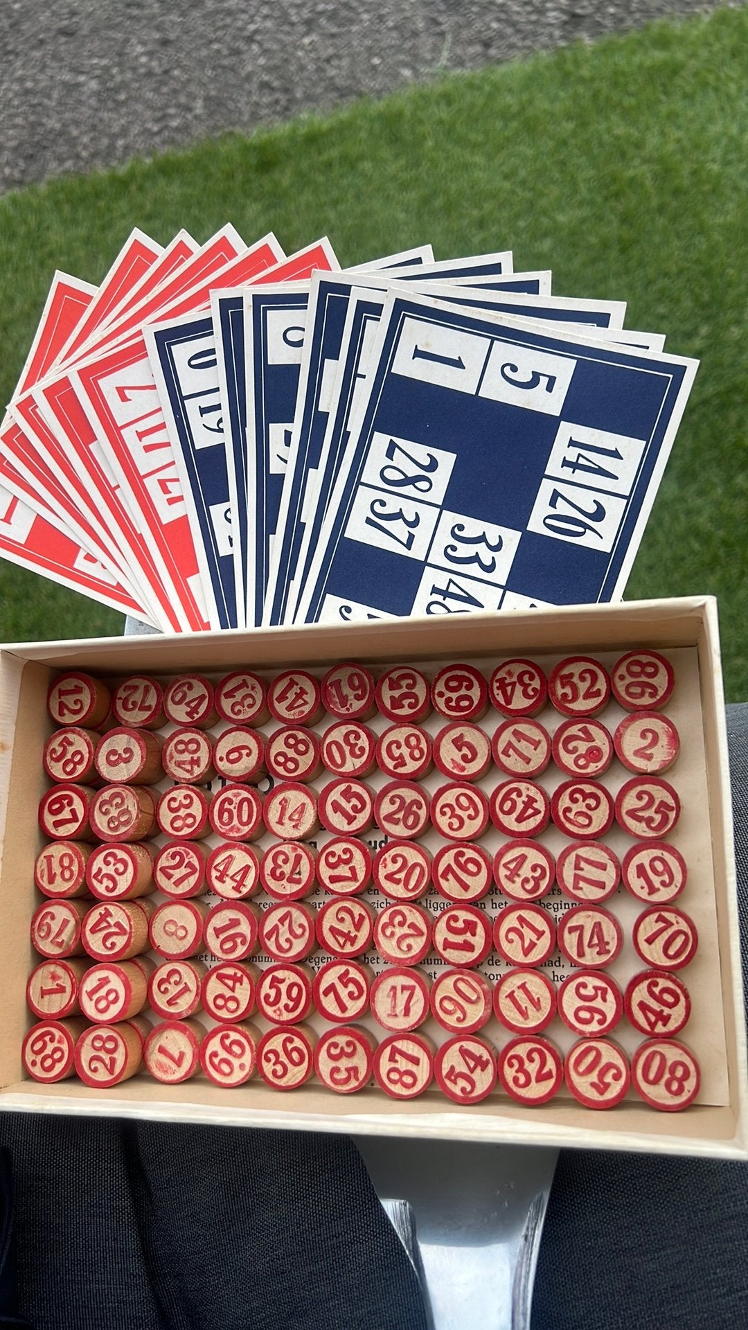 Jeu de loto des années 1960 100% complet, Enlèvement ou Envoi, Utilisé