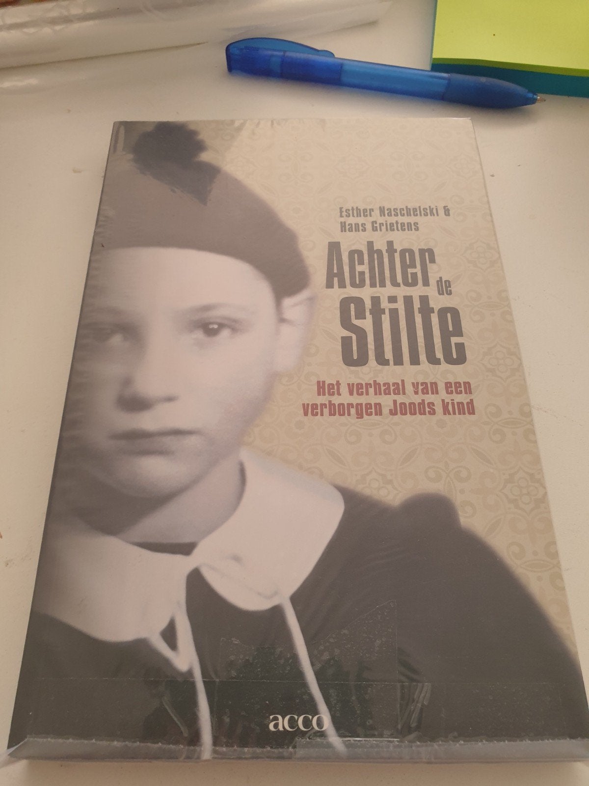 Esther Naschelski - Achter de stilte GESIGNEERD MET OPDRACHT, Ophalen of Verzenden, Esther Naschelski; Hans Grietens
