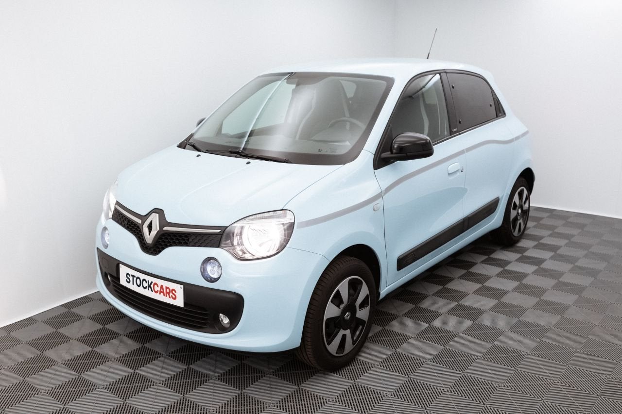 Renault Twingo Limited (bj 2018), Auto's, 4 zetels, Gebruikt, Blauw, Bedrijf