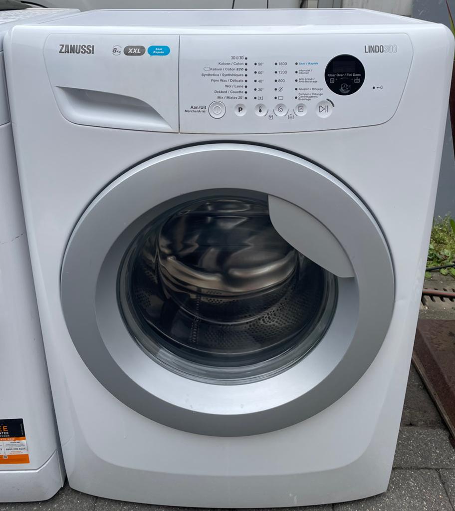 Zeer mooie ZANUSSI wasmachine, 6 à 8 kg, 1600 tours ou plus, Chargeur frontal, Enlèvement