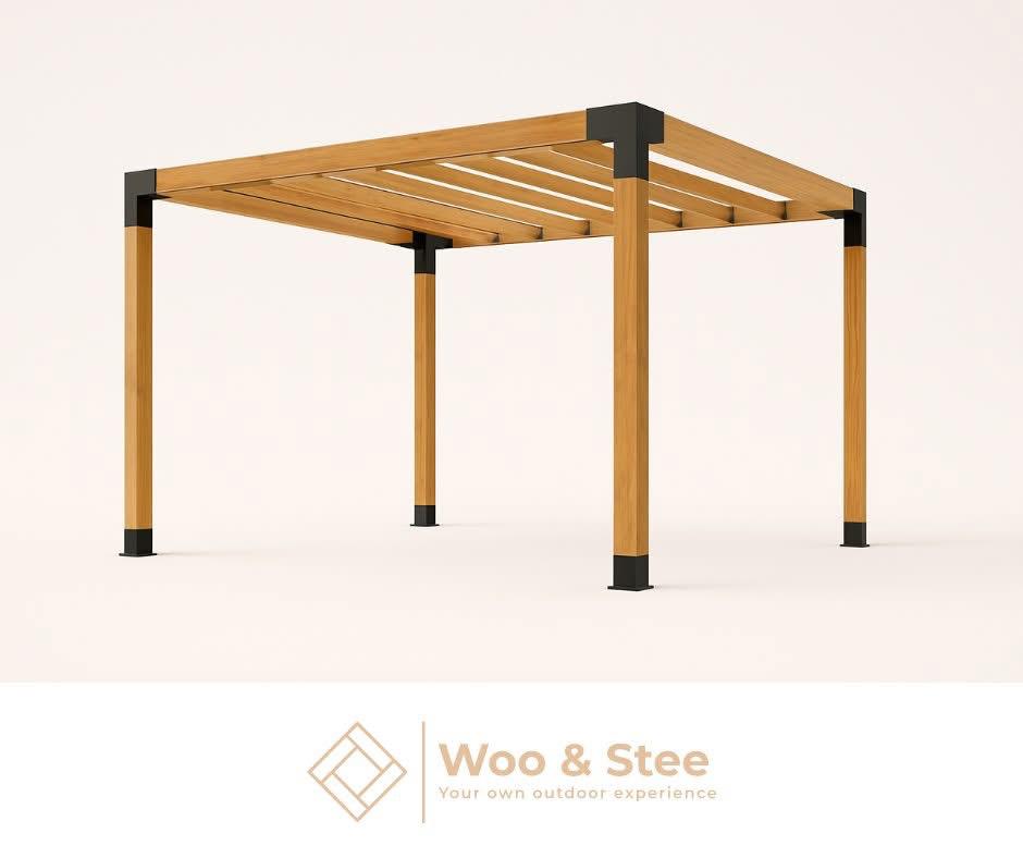 Éléments pour construction de pergola, Enlèvement, Neuf, Acier