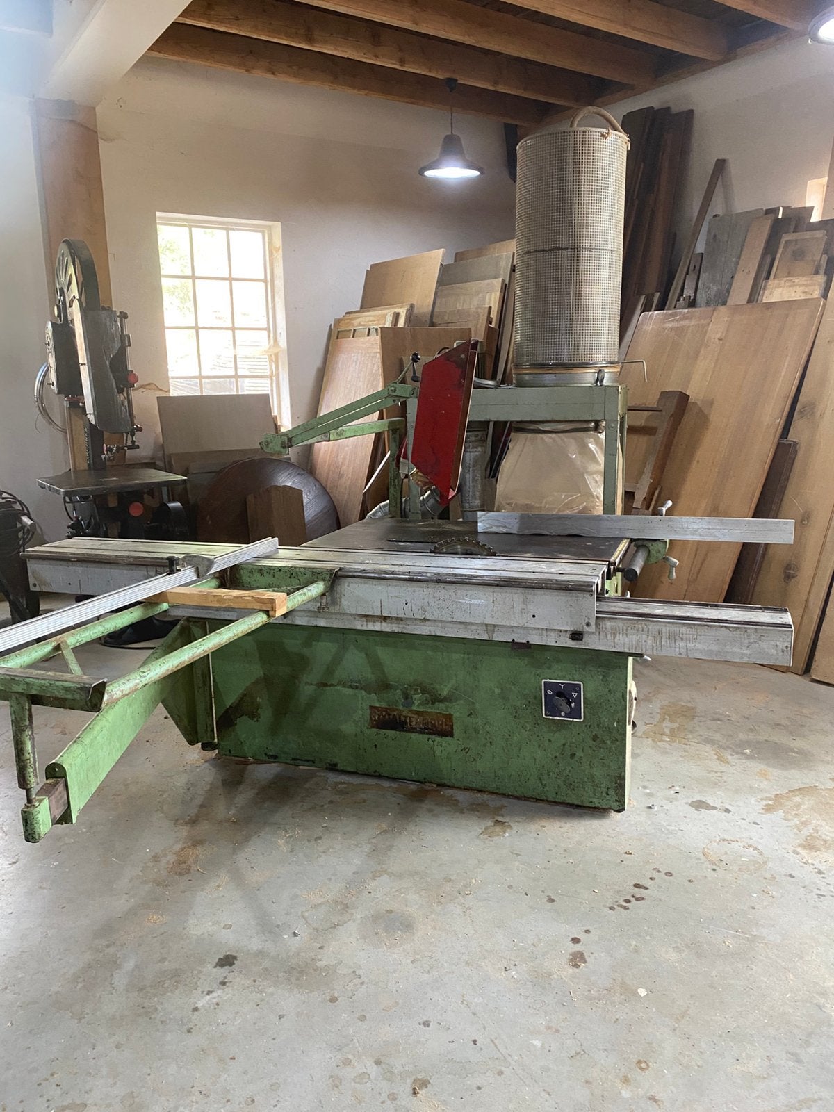 Altendorf formaatzaagmachine, Bricolage & Construction, Outillage | Scies mécaniques, Enlèvement, Utilisé, 1200 watts ou plus