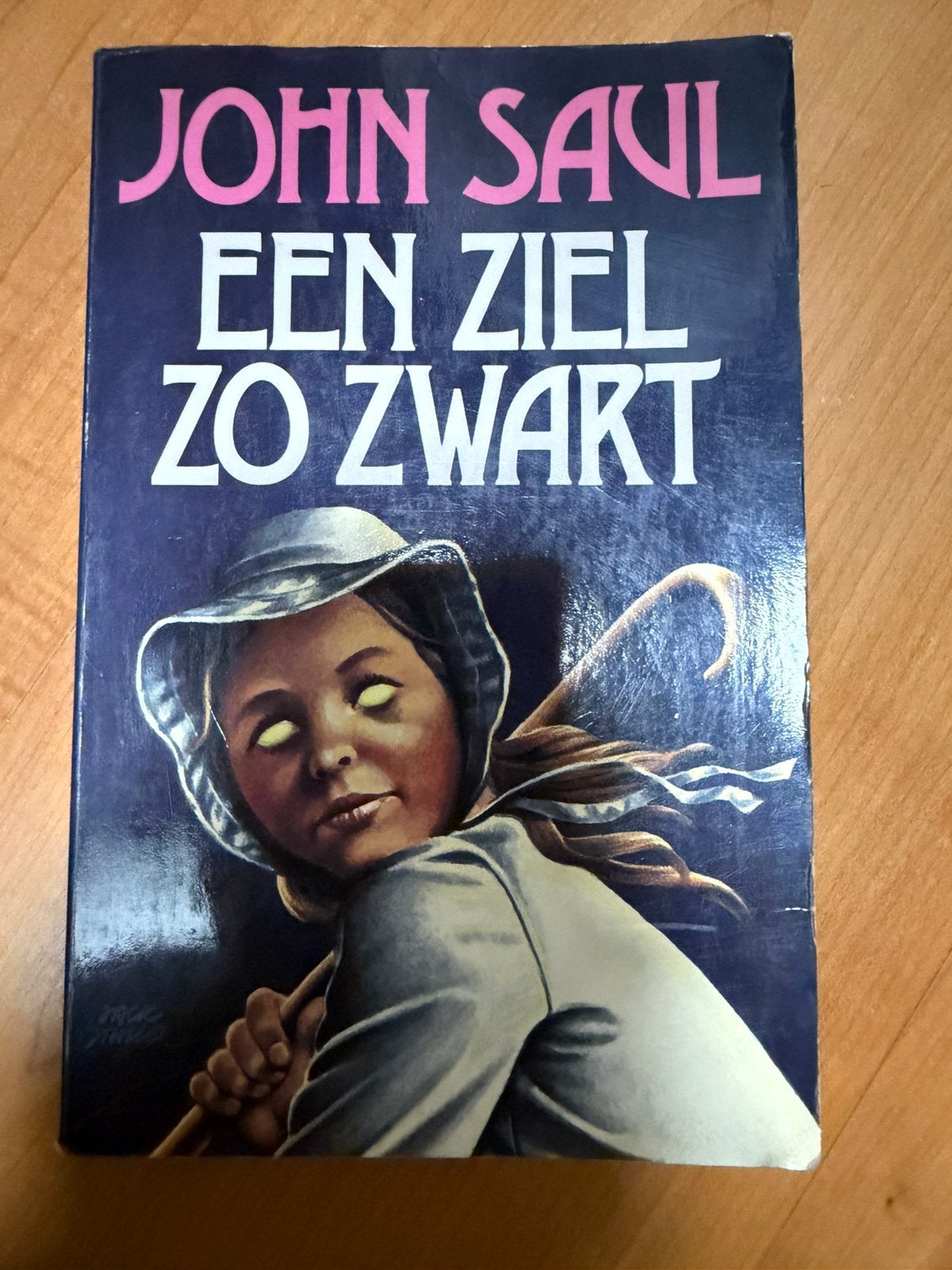 Een ziel zo zwart - John Saul, Boeken, Ophalen of Verzenden, Zo goed als nieuw