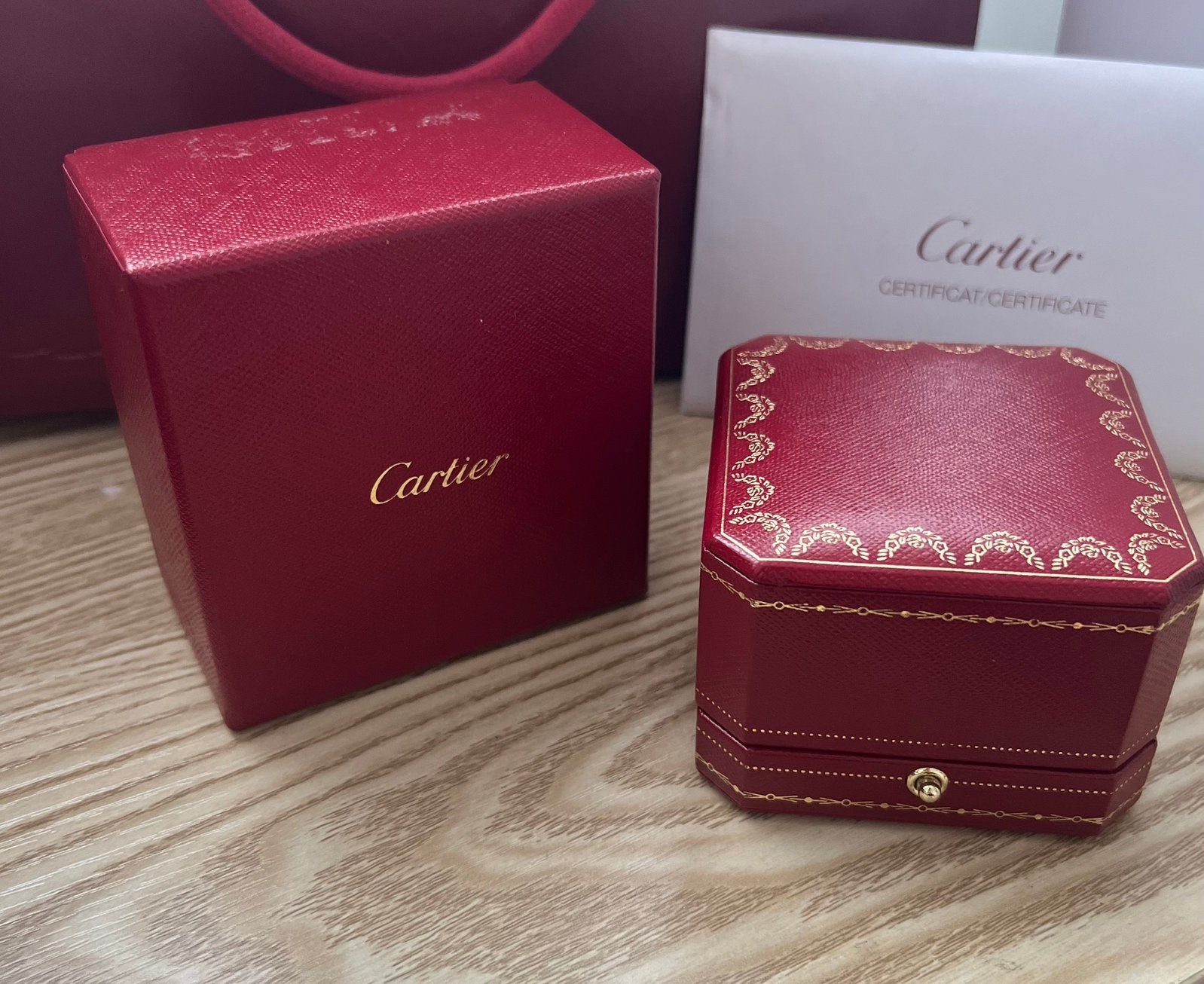 Bague d’amour Cartier en Platine - Taille 56 - Full Set, Neuf, Enlèvement ou Envoi, Autres matériaux, Homme