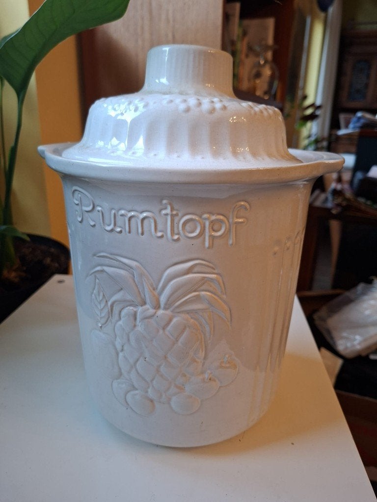 Rumtopf vintage decoratieve pot, Enlèvement ou Envoi