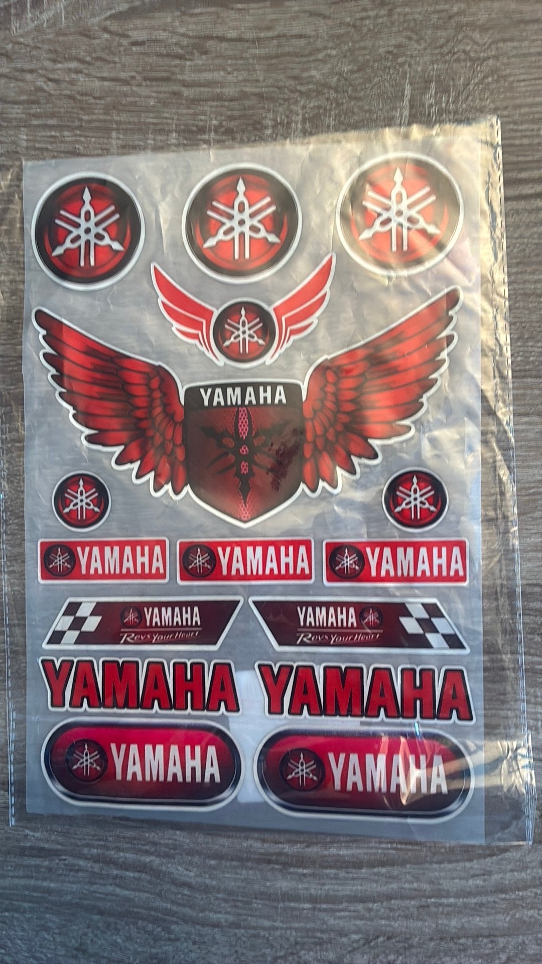 Yamaha Stickers, Motoren, Ophalen of Verzenden