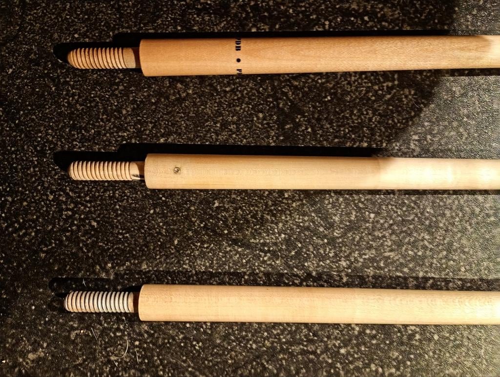 3 bovenstukken, Ophalen