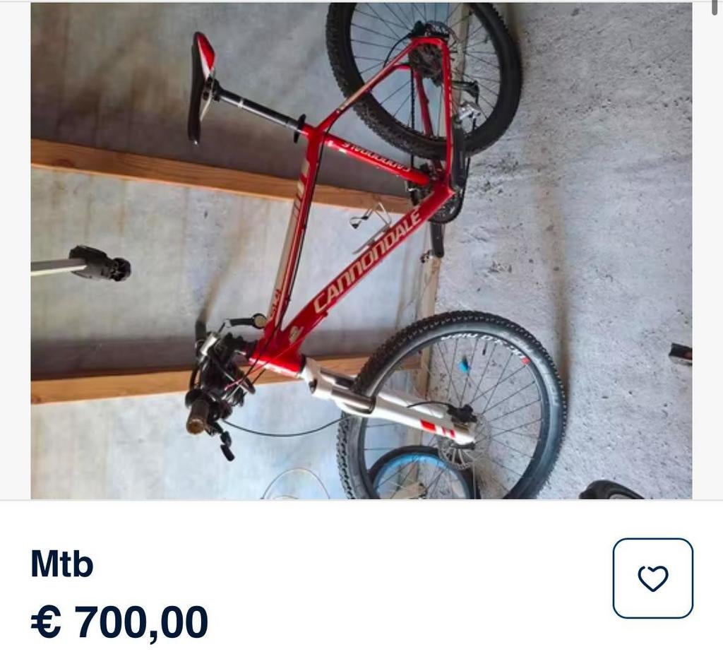Cannondale tripel, Ophalen