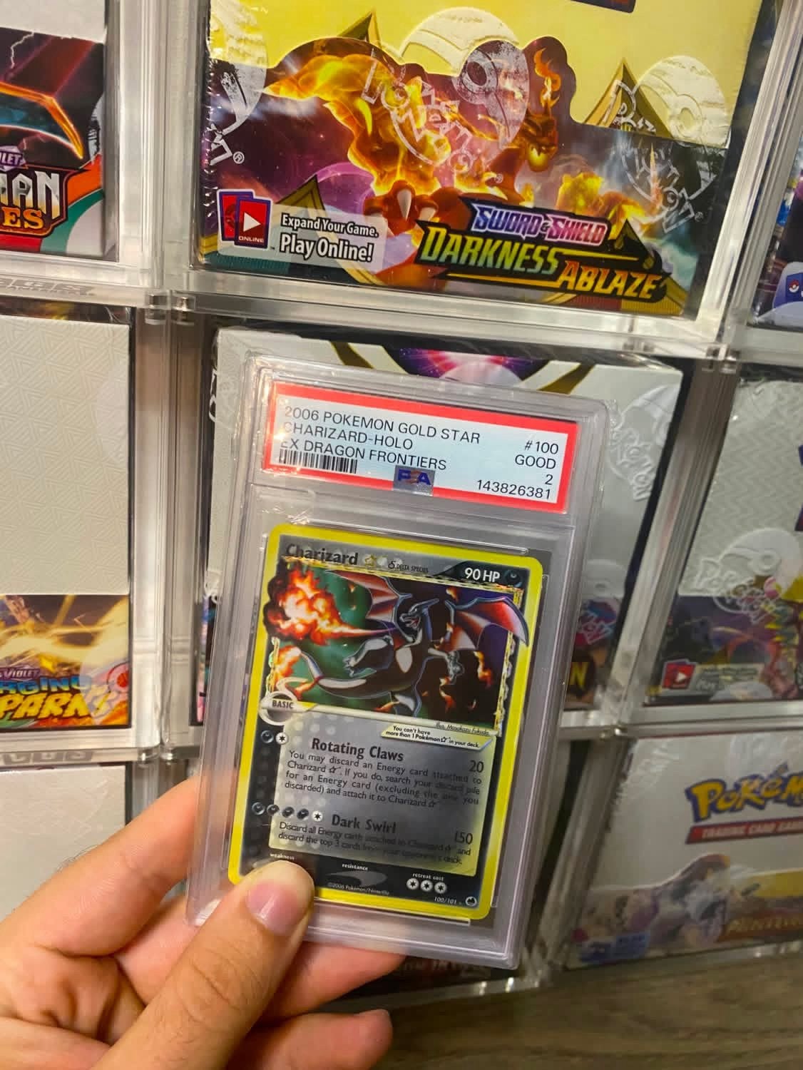 Charizard goldstar psa2, Hobby & Loisirs créatifs, Jeux de cartes à collectionner | Pokémon, Enlèvement ou Envoi, Comme neuf