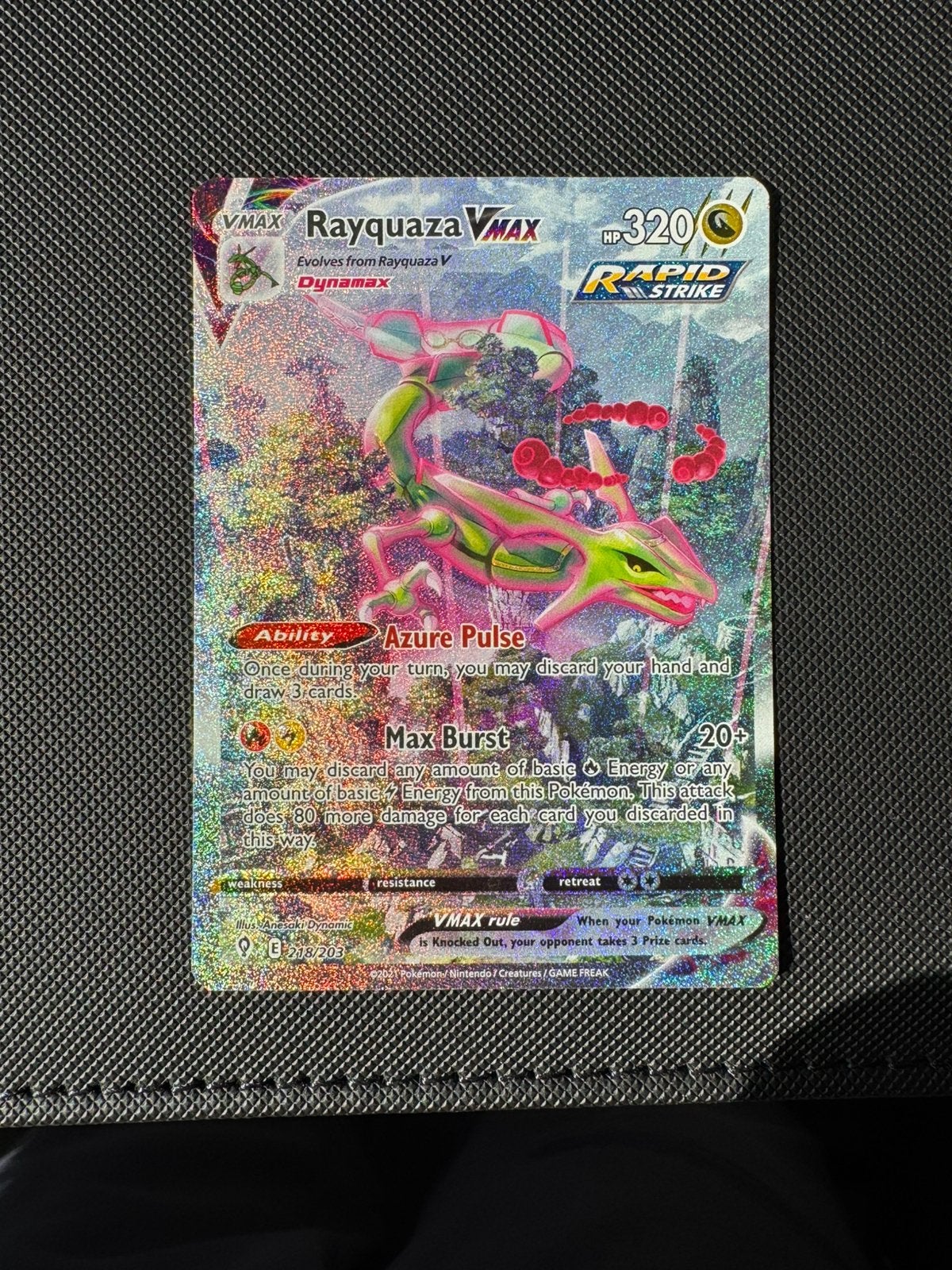 Rayquaza VMAX, Ophalen, Zo goed als nieuw