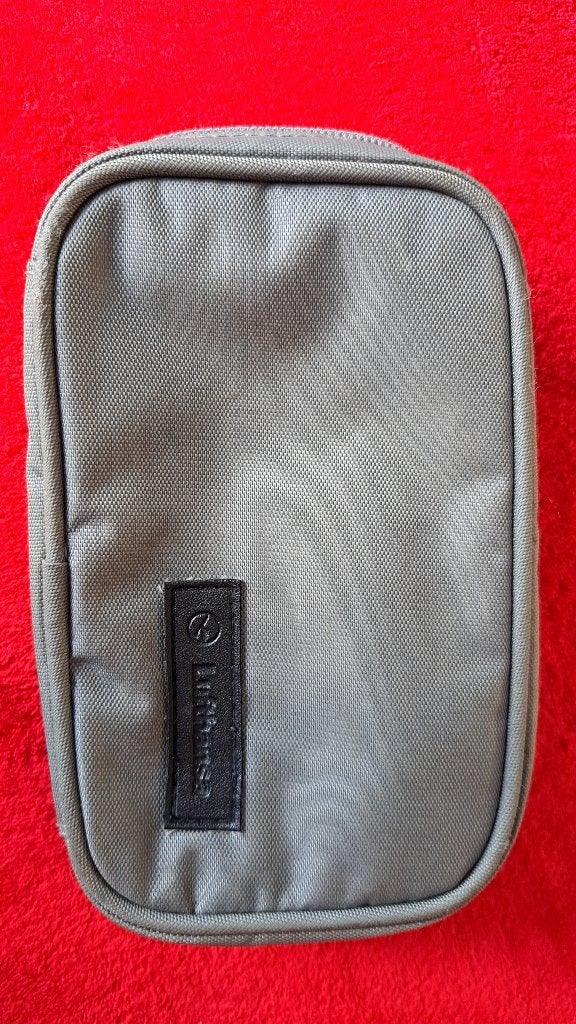 Lufthansa petite pochette pour fixer à la taille, Ophalen of Verzenden, Grijs