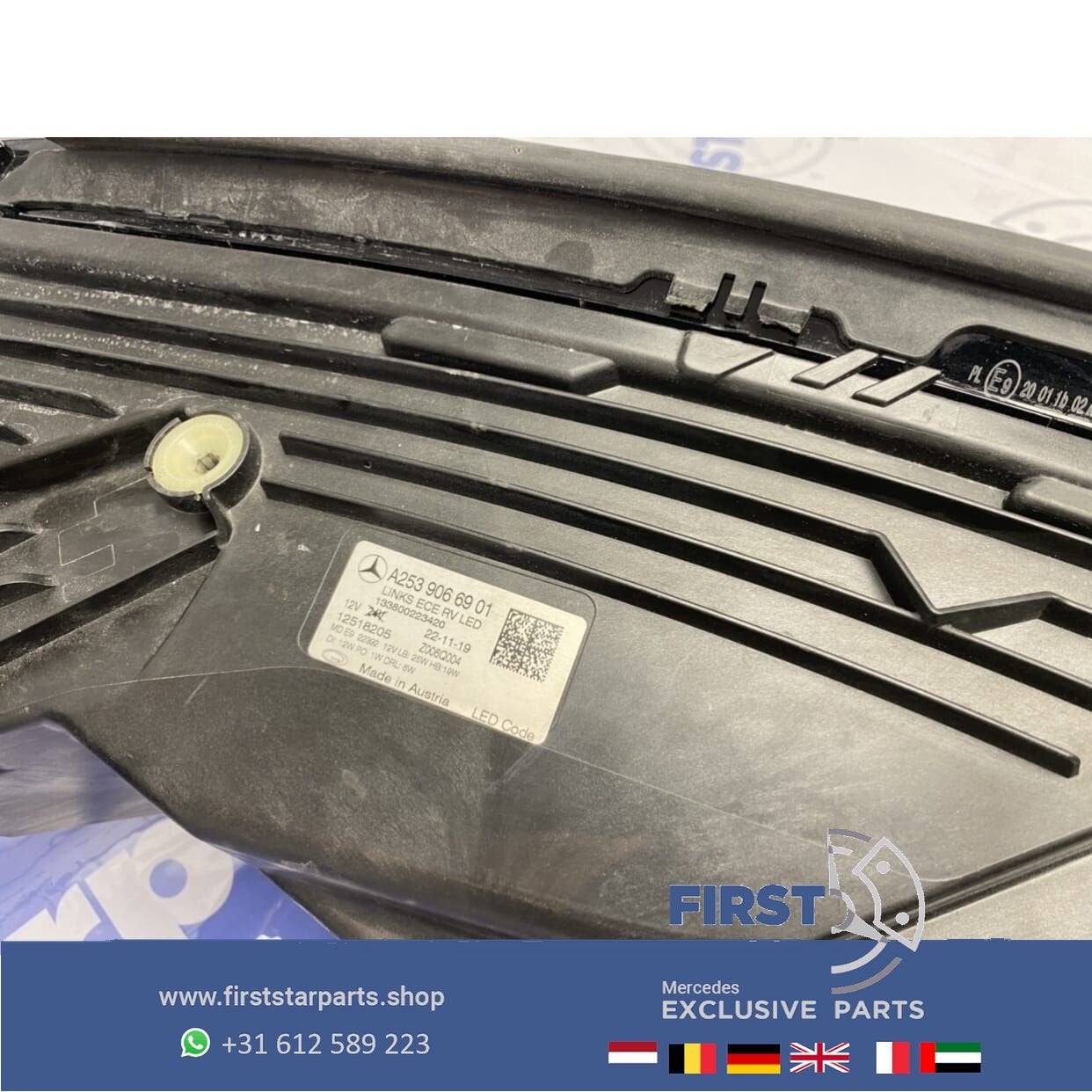 W253 C253 FACELIFT GLC HP LED KOPLAMP LINKS Mercedes 2018-20, Utilisé, -, -, Enlèvement ou Envoi