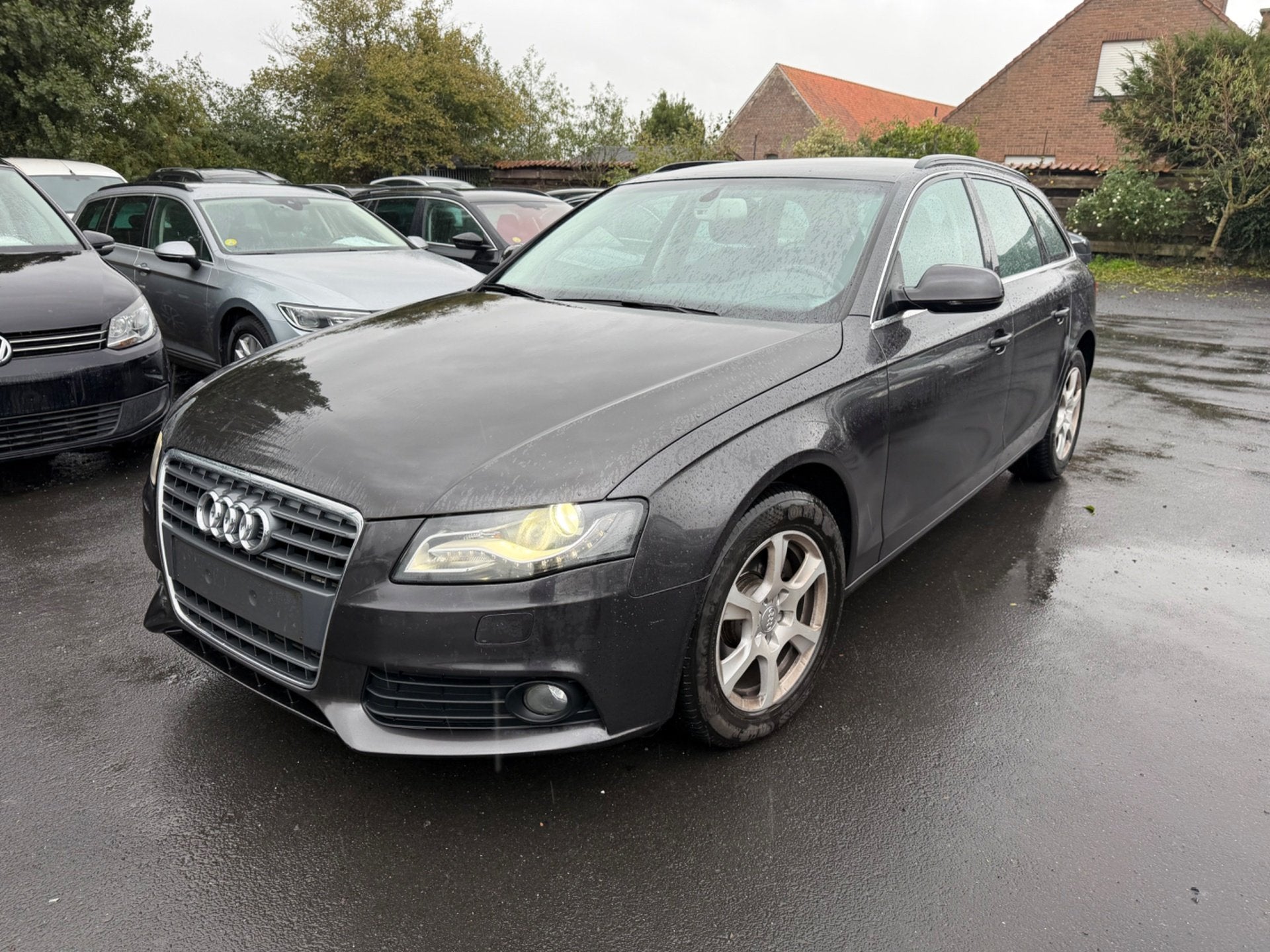 Audi A4, Auto's, Gebruikt, Zwart, 4 cilinders, A4