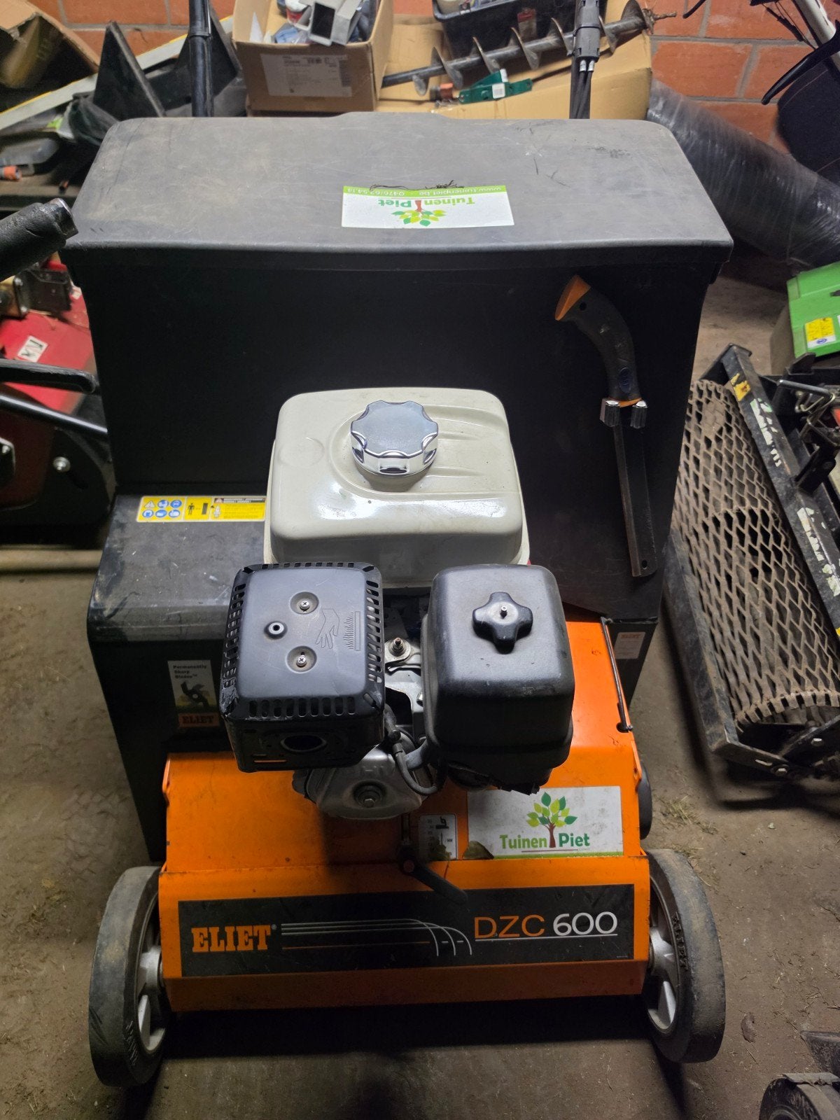 eliet dzc 600 doorzaaimachine, Enlèvement, Comme neuf, Essence, Eliet