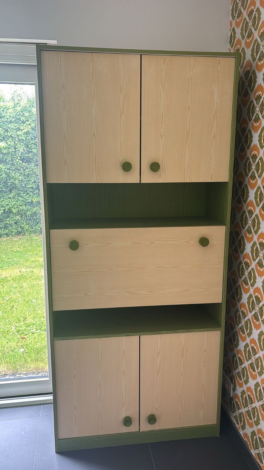 Vintage bureaukast., Huis en Inrichting, Ophalen
