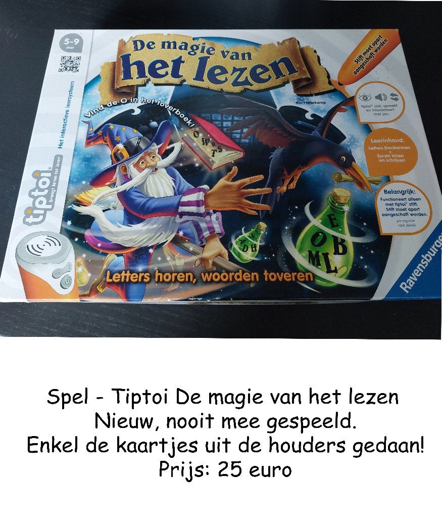 Tip toi, de magie van het lezen, Ophalen, Nieuw, Taal en Lezen