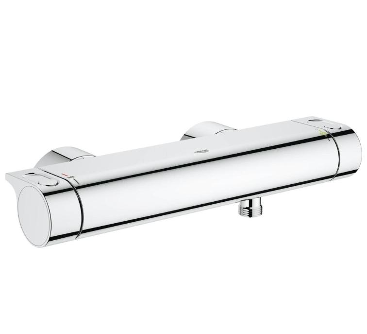 Douchemengkraan GROHE Grohtherm 2000 met koppelingen, Ophalen, Nieuw, Chroom, Kraan