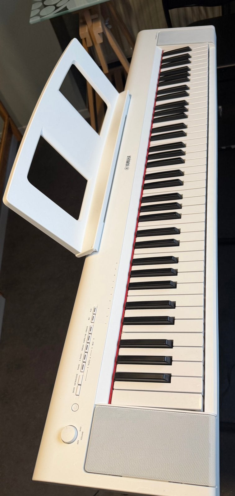 Yamaha Piaggero NP-35 White – Nieuwstaat – Complete set, Muziek en Instrumenten, Ophalen, Zo goed als nieuw, Yamaha