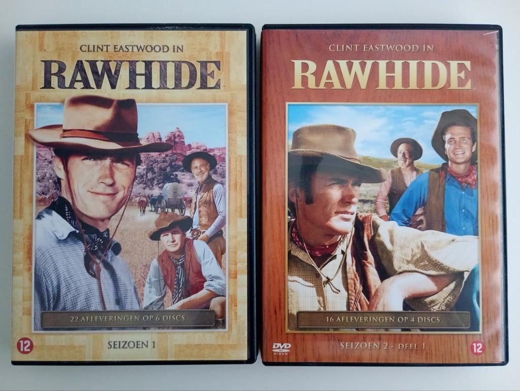 Rawhide, Western tv serie met piepjonge Clint Eastwood, Cd's en Dvd's, Dvd's | Klassiekers, Ophalen of Verzenden
