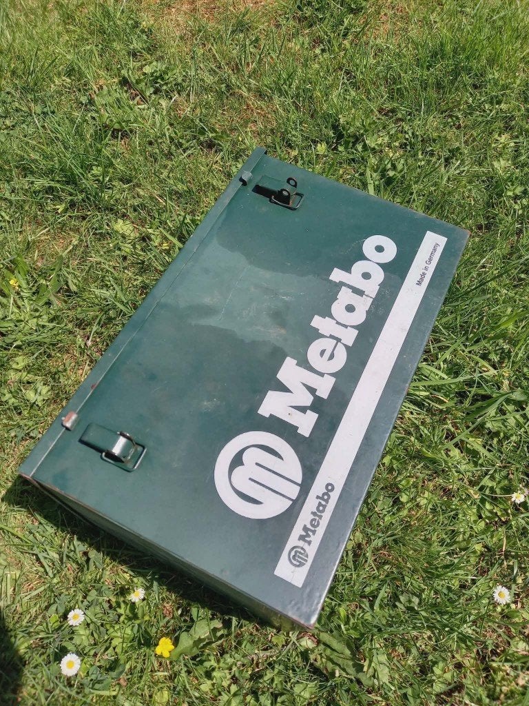 Metabo metalen opbergkoffer, Ophalen of Verzenden, Zo goed als nieuw