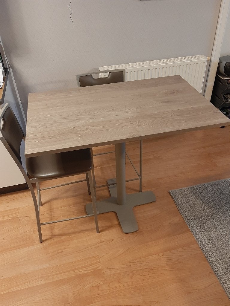 Hoge tafel 90cm 110x70, Huis en Inrichting, Ophalen, Gebruikt