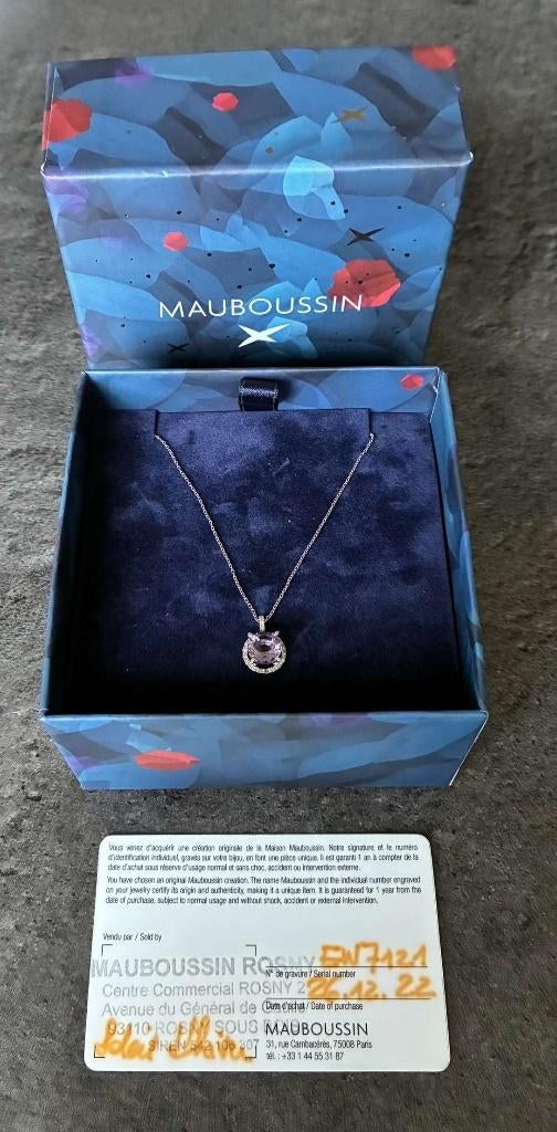 colier soleil d'hivers or 18 carats MAUBOUSSIN, Bijoux, Sacs & Beauté, 20 ou plus grands, Or, Comme neuf, Or