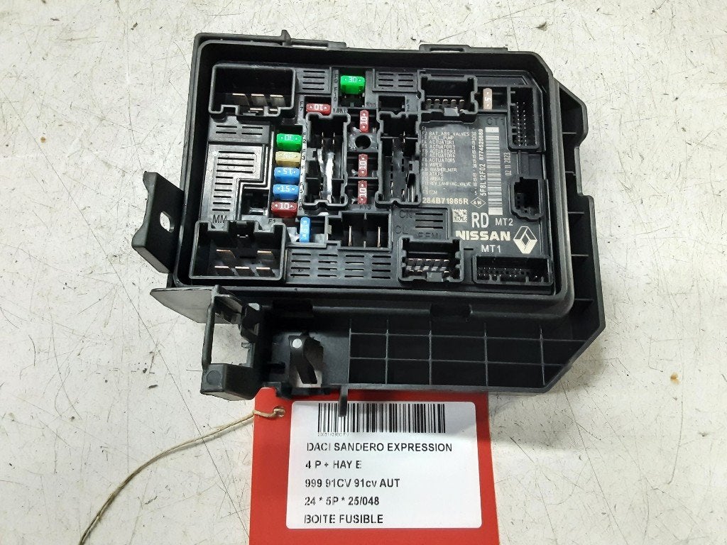 ZEKERINGKAST Dacia Sandero III (01-2019/-) (184B71965R), Dacia, Gebruikt, Mevr. I. Hauben, Rue de l'Espoir 34 34
4030  GRIVEGNÉE, BE
