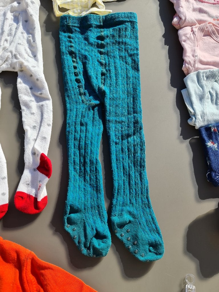 blauwe kousenbroek, broekkousen, 80, Enfants & Bébés, Vêtements de bébé | Packs de vêtements pour bébés, Enlèvement, Comme neuf
