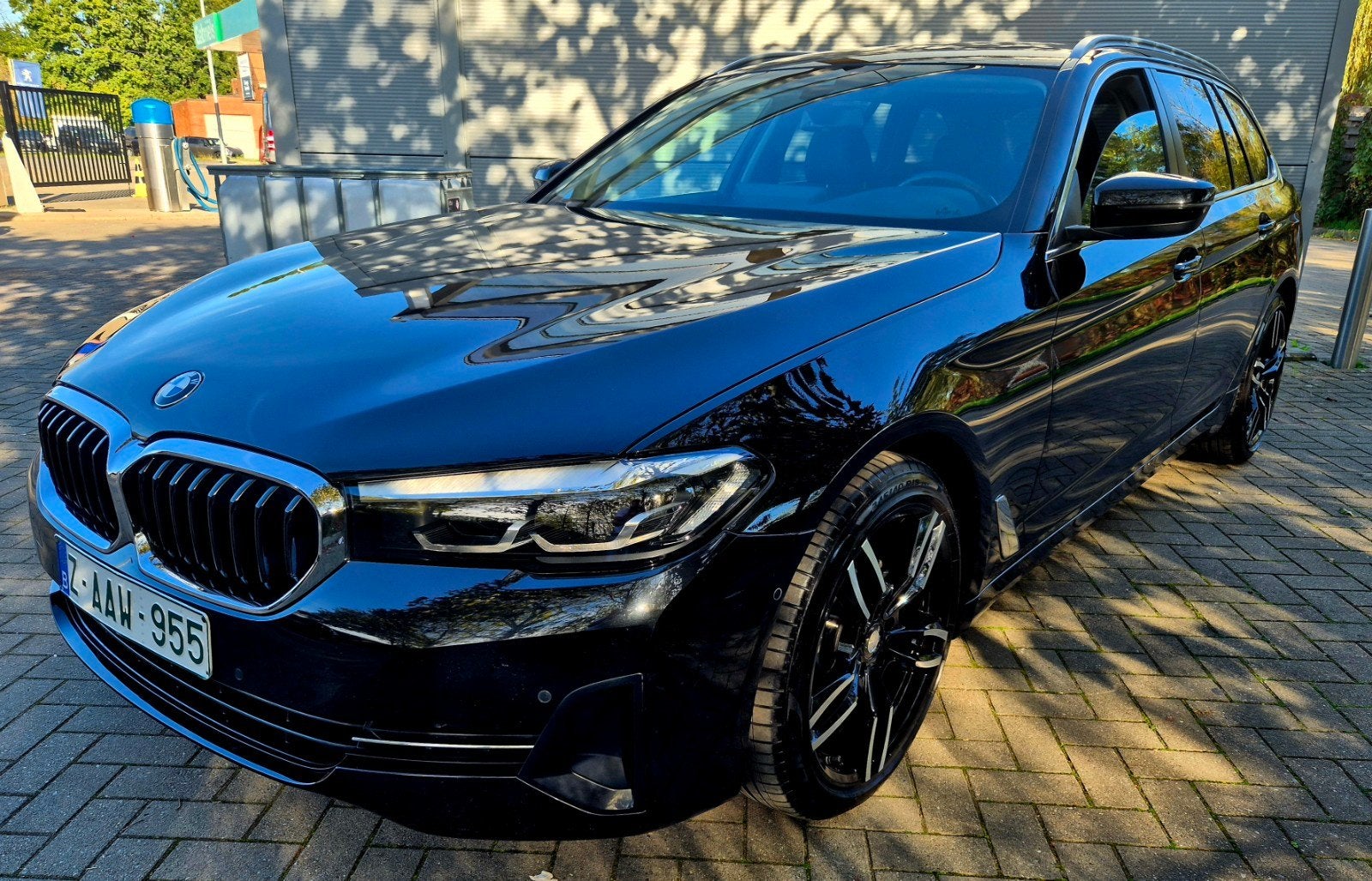 BMW 518 dA MHEV..Leder navi Camera., Autos, Euro 6, Entreprise, 109 g/km, 5 portes