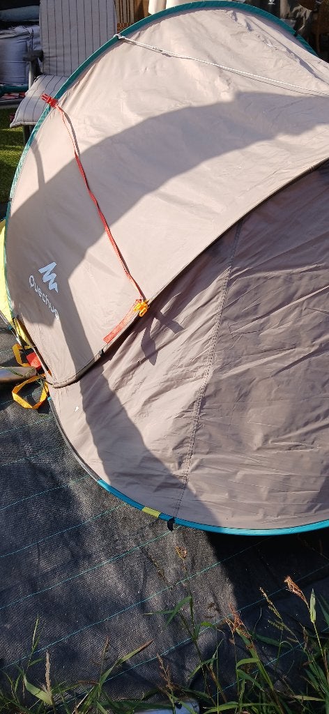 tent voor 3 personen 2 seconds nieuwstaat met opbergzak, Ophalen, Zo goed als nieuw, Tot en met 3
