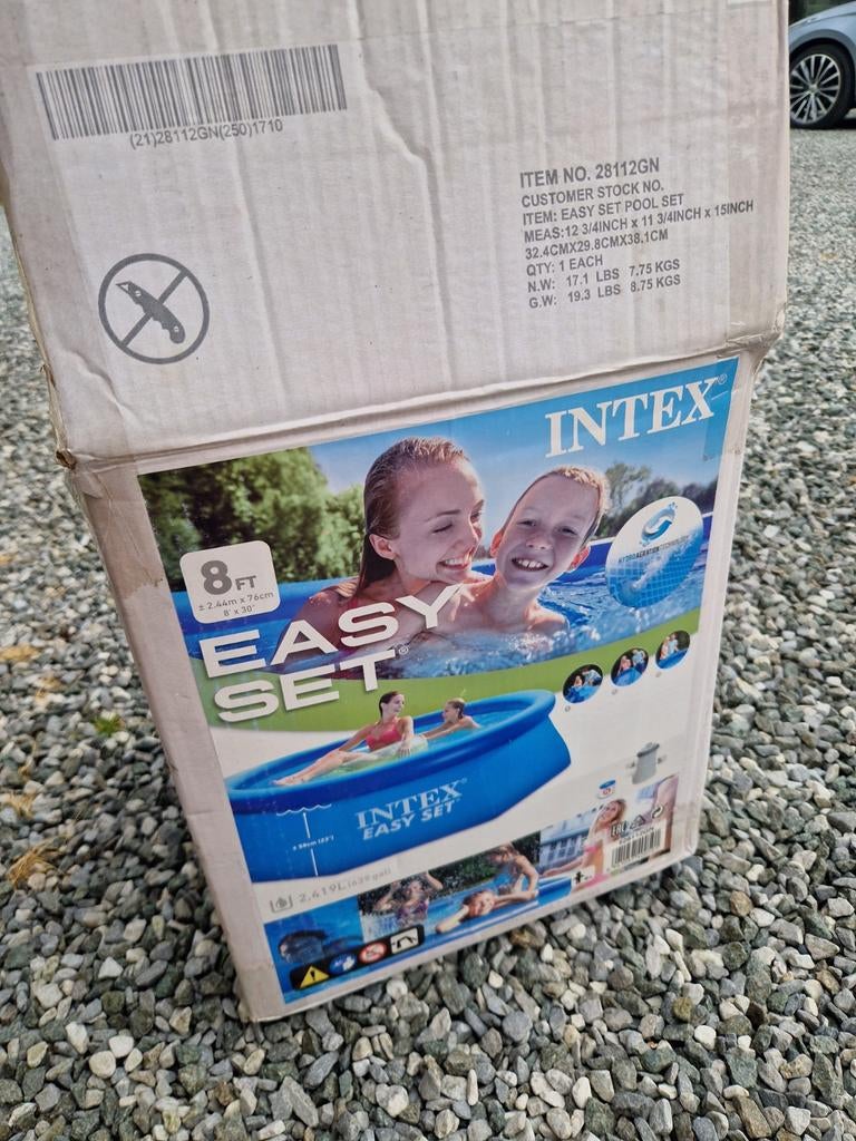 Intex Easy set 244 x 76cm, Tuin en Terras, Ophalen