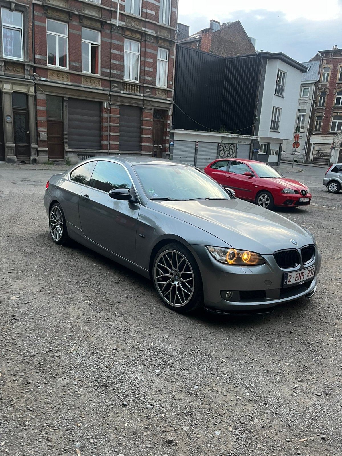 Bmw e92 2.5i-3.0 benzine, Autos, BMW, Particulier, Série 3, Air conditionné, Essence, Euro 4, Coupé, 3 portes, Argent ou Gris