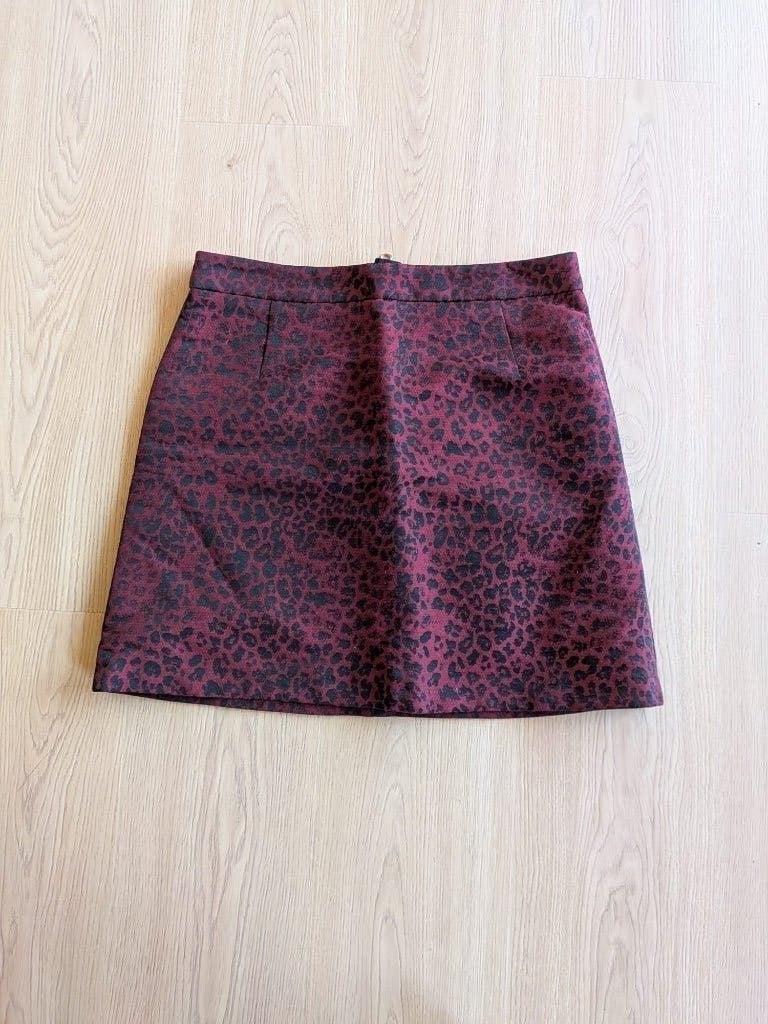 rood/zwart gevlekt rokje - 40 - 6€, Kleding | Dames, Maat 38/40 (M), Ophalen of Verzenden, Zo goed als nieuw, Boven de knie