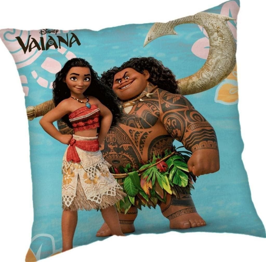 Vaiana en Maui Kussen - Disney Sierkussen, Nieuw, Kleed of Kussen, Ophalen of Verzenden, Inclusief kussen