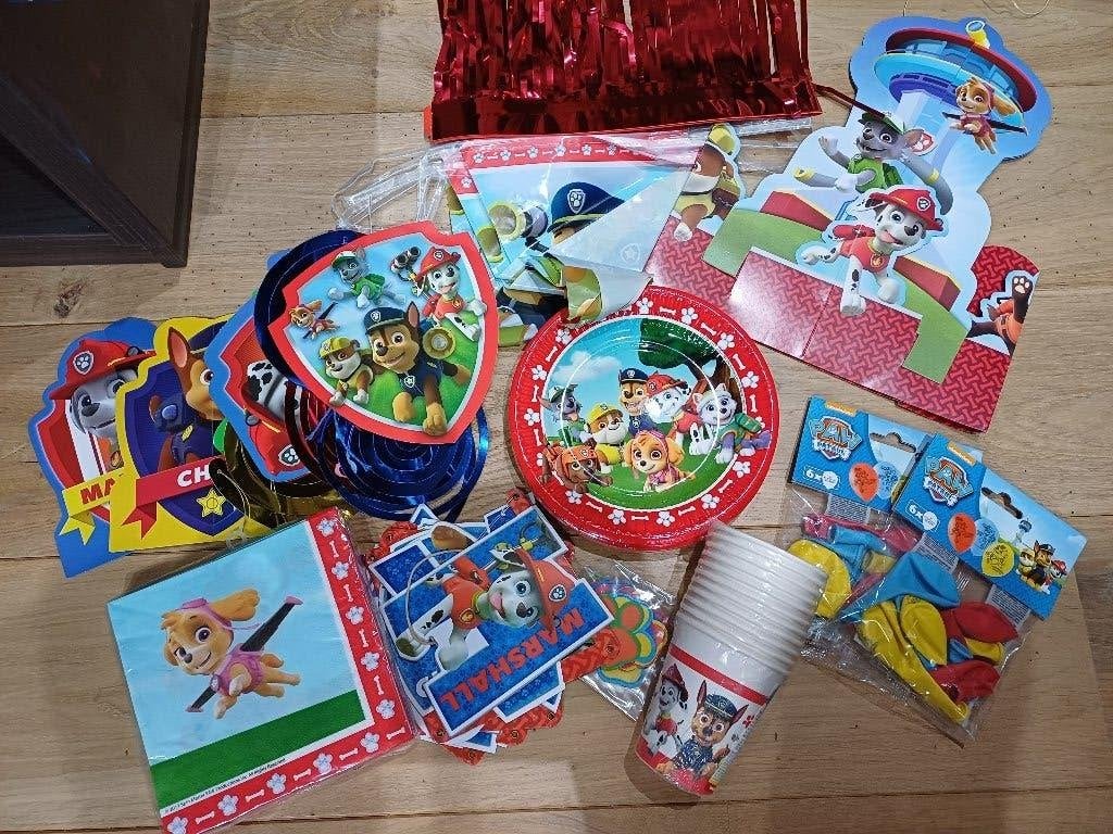Versiering Paw Patrol, Hobby en Vrije tijd, Feestartikelen, Ophalen of Verzenden, Gebruikt, Versiering