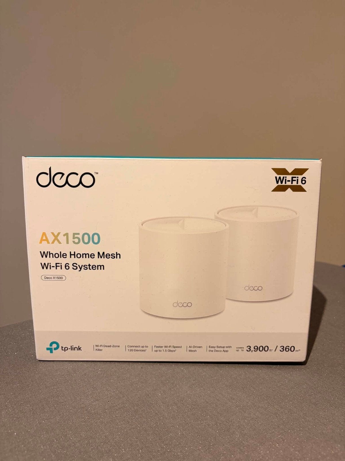 TP-Link Deco X1500 AX1500 – Wi-Fi 6 Mesh systeem – 2 units, Computers en Software, WiFi-versterkers, Ophalen