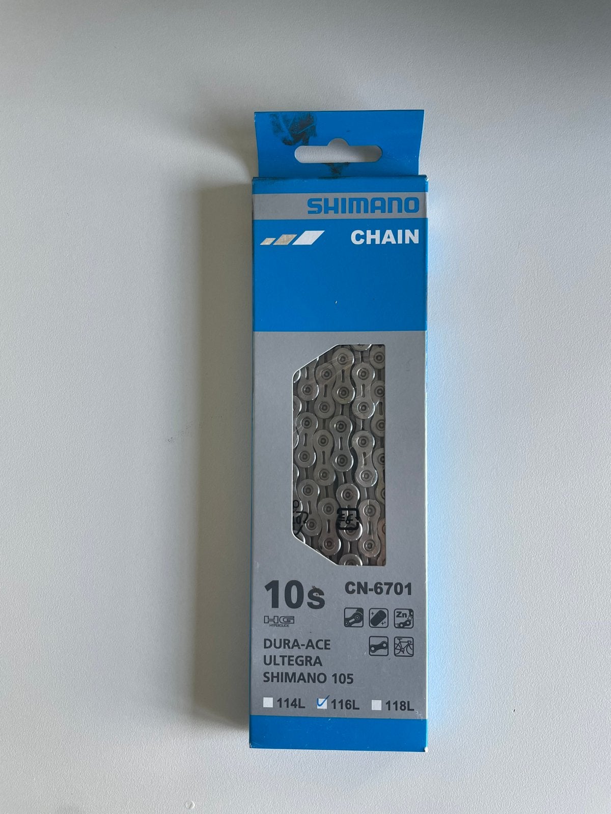 Chaîne Shimano 10 vitesses CN-6701, Enlèvement, Neuf