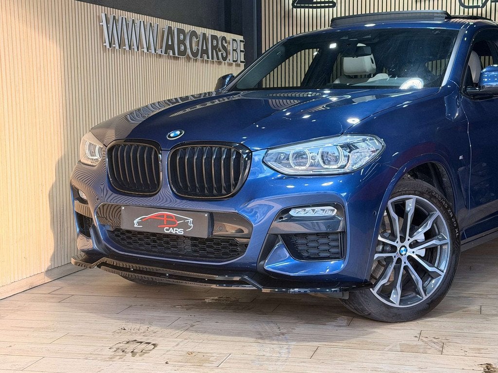 BMW X4 2.0iA xDrive20 * PACK M PERFORMANCE / LOOK X4M * GARA, Auto's, Automaat, Gebruikt, 4 cilinders, Blauw