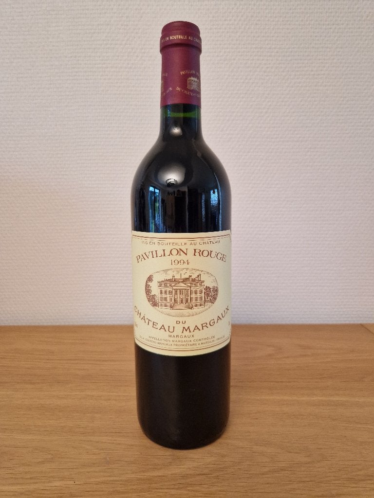 PAVILLON ROUGE DU CHATEAU MARGAUX - 1994 - Margaux (75 cl), Collections, Vins, Neuf, Vin rouge, France, Pleine, Enlèvement ou Envoi