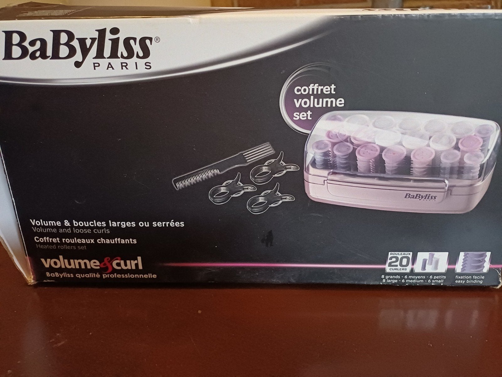 BaByliss  3060E Volume & Curl elec. krulset, Ophalen