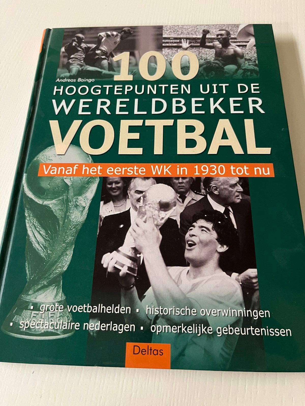 A. Baingo - 100 hoogtepunten uit de wereldbeker voetbal, A. Baingo, Ophalen of Verzenden, Zo goed als nieuw, Balsport