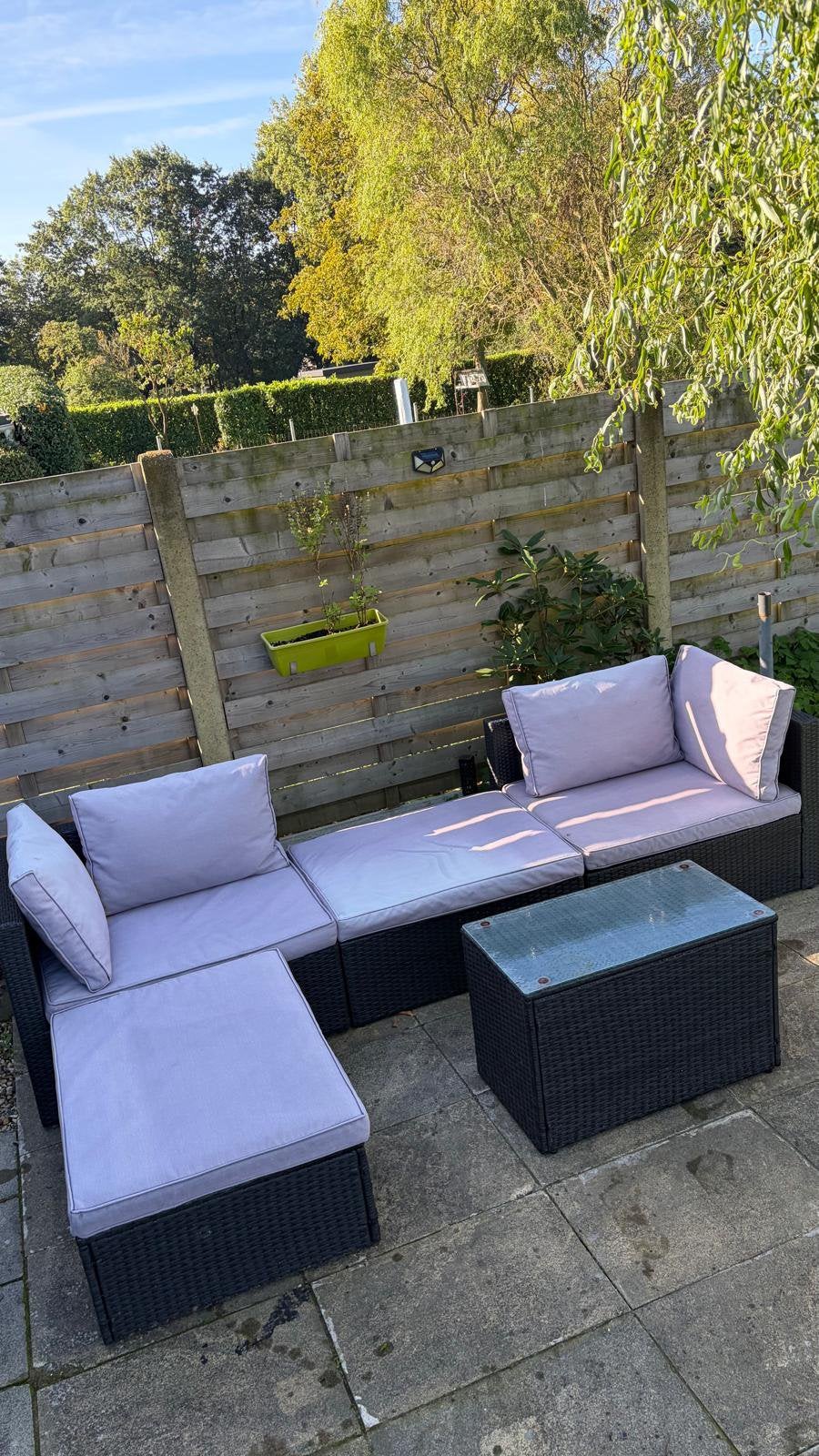 Lounge tuinset te koop, Tuin en Terras, Ophalen, Gebruikt, Loungeset