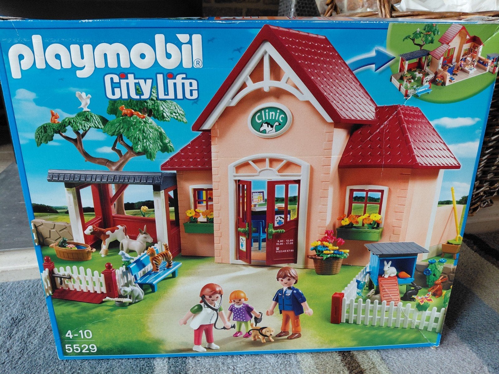 Playmobil dierenkliniek 5529, Kinderen en Baby's, Ophalen of Verzenden