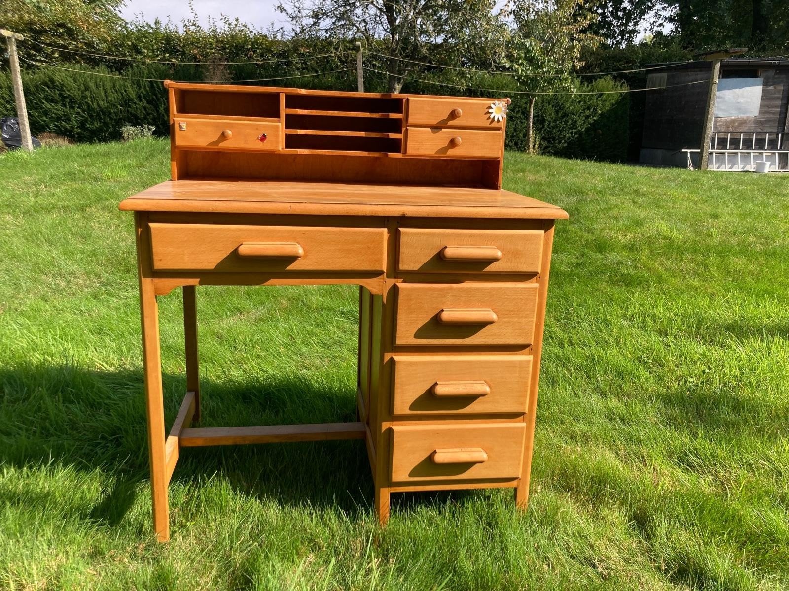 bureau, Huis en Inrichting, Ophalen, Gispen, Gebruikt, Scandinavisch
