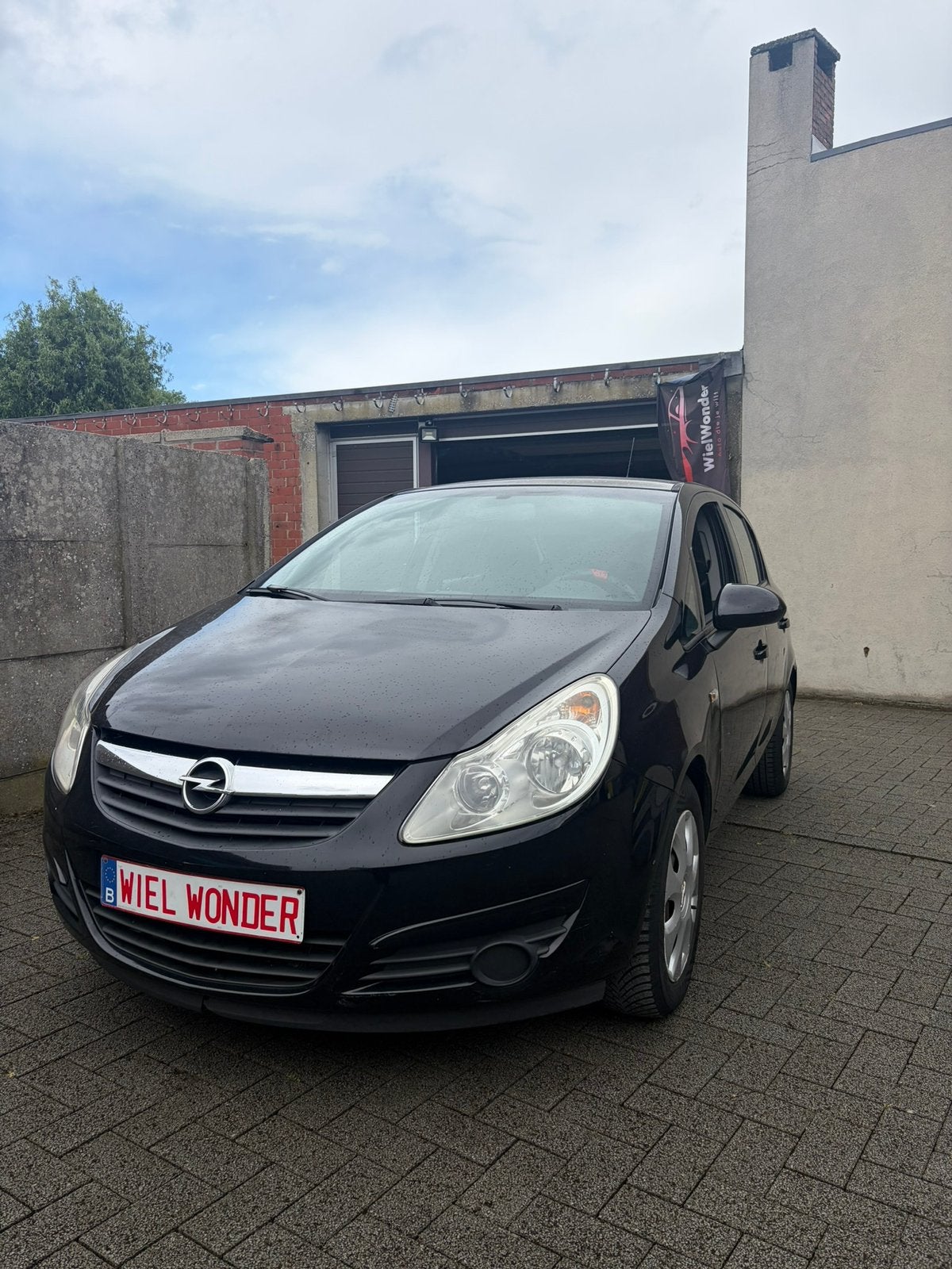 Opel Corsa, 1.2i 2007, Voorwielaandrijving, Stof, Zwart, 4 cilinders