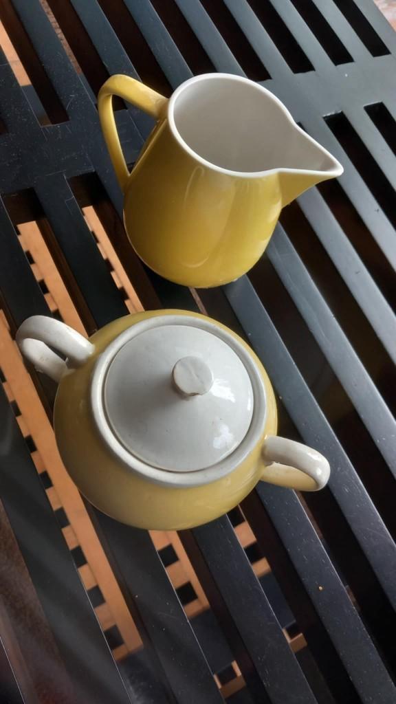 Villeroy & Boch melkkannetje en suikerpot, Enlèvement